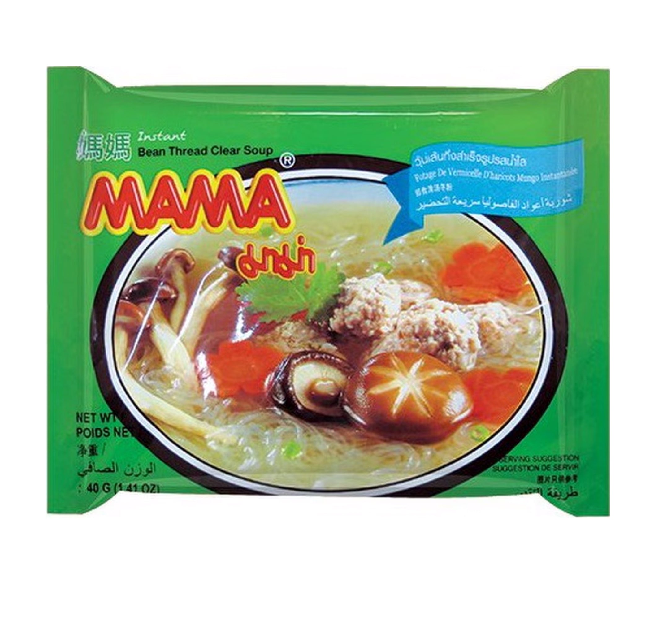 5043 Instant Noodle - Bean Thread Clear Flavor (soup) (MAMA) (40g)