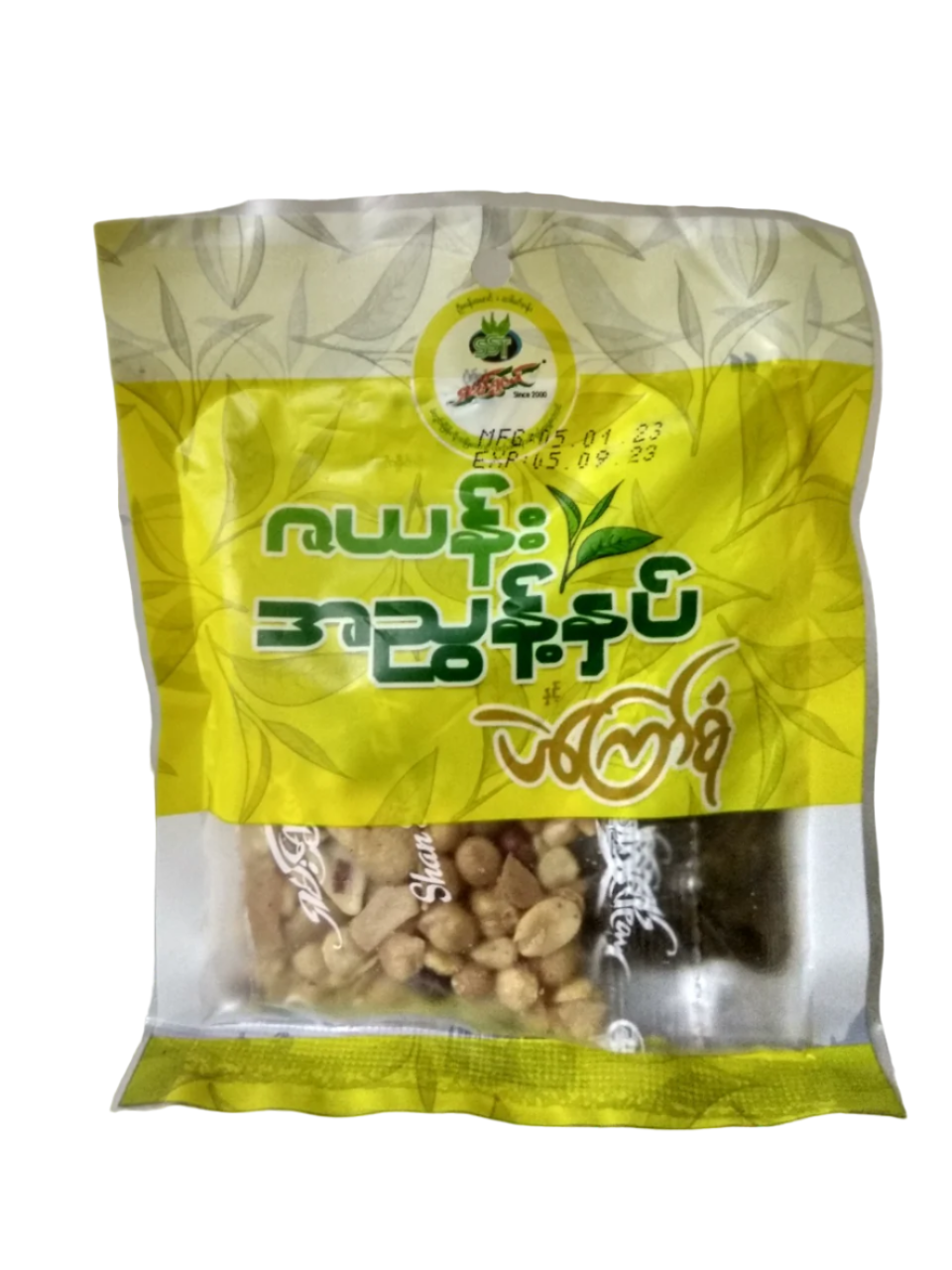 2026 Tea Leaf Salad Kit - Zayan  (Non Spicy) (40g) ရှမ်းရွှေတောင် ဇယန်းချိုနှပ် လက်ဖက်နှင့်အကြော်စုံ (၁၀)ထုတ်တွဲ