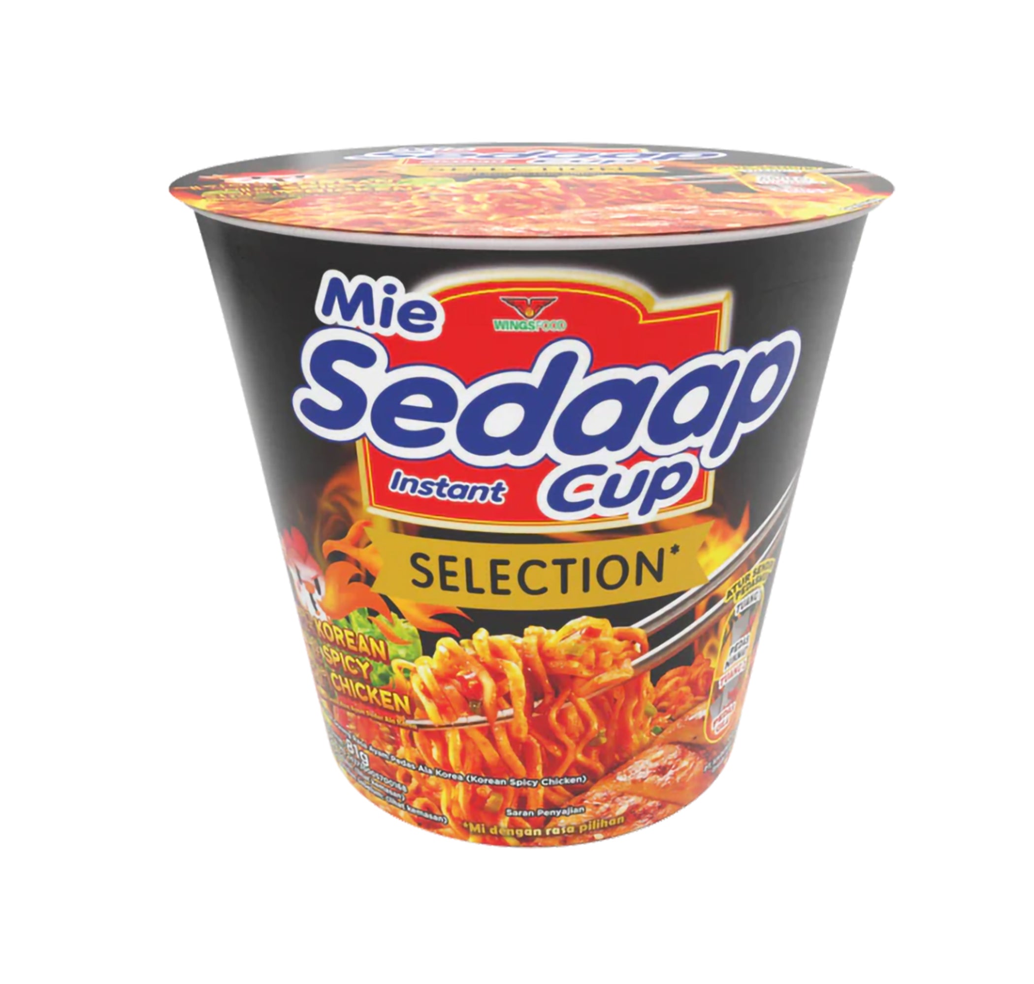 5046 Instant Noodle - Korean Spicy Chicken Flavor (Cup) (MIE SEDAAP) (81g)