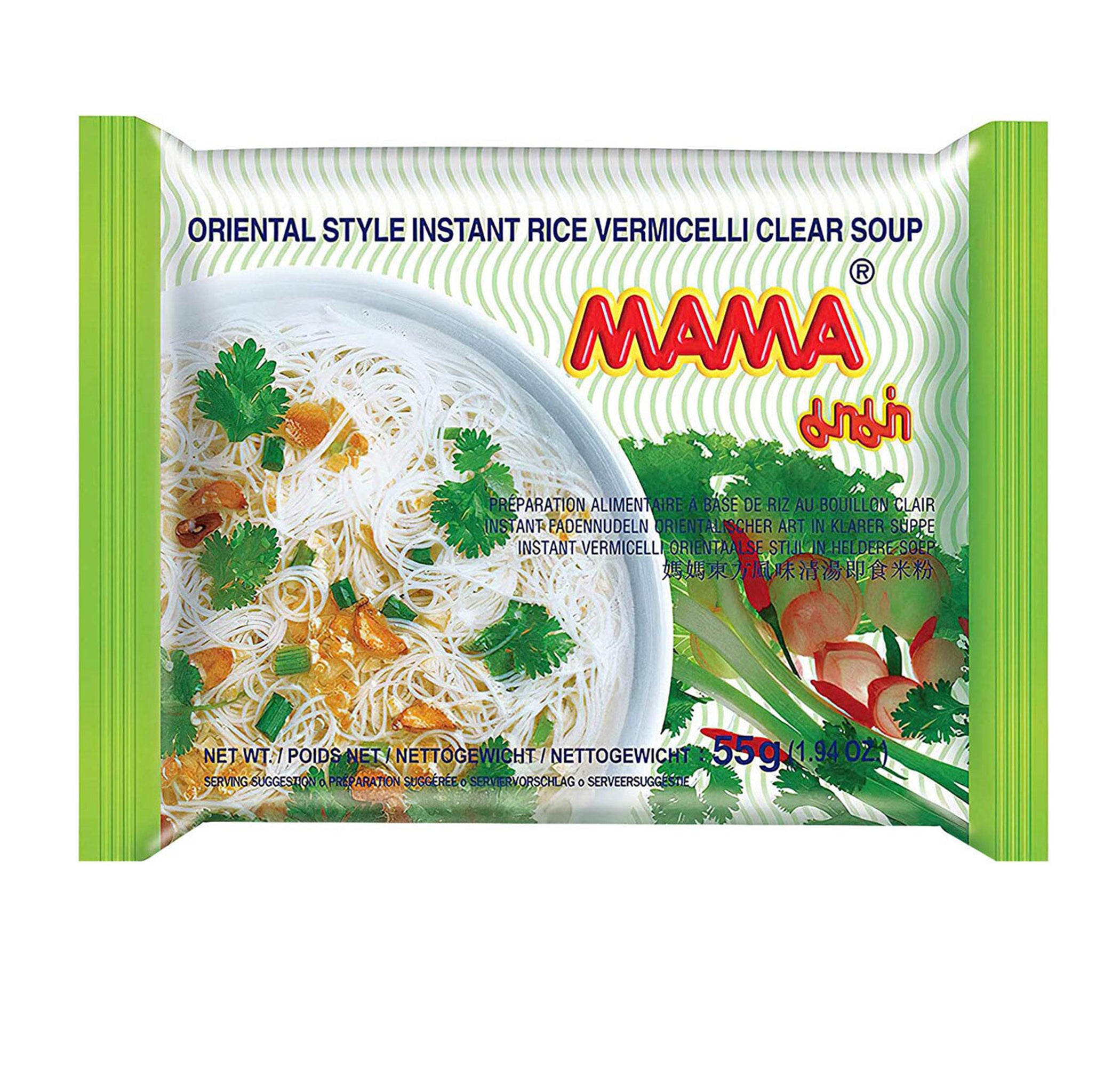 5042 Instant Noodle - Rice Vermicelli Clear Flavor (soup)(MAMA) (55g)