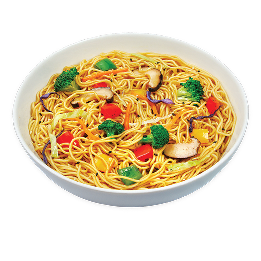 5028 Vegetable Lo Mein Flavoured (Dry) (92g) ဘုရင်-သက်သတ်လွတ်ခေါက်ဆွဲကြော် (၅ ထုတ်တွဲ)