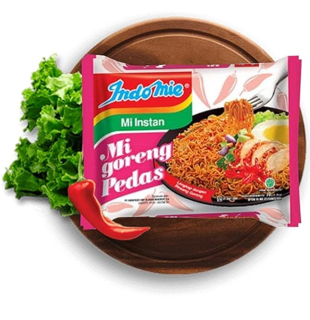 5036 Instant Noodle - Mi Goreng Hot & Spicy Flavor (INDOMIE) (85g)