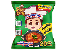 4017 Spice Paste (Kimchi Flavor) - Super Cook (40g x 20s x 12) 12 bags/case ကမ်ချီအရသာ ဟင်းအနှစ်