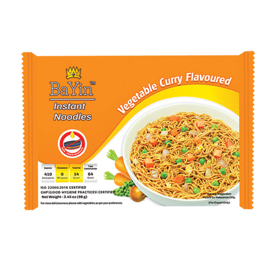 5029 Vegetable Curry Flavoured (Dry) (98g) ဘုရင်-သက်သတ်လွတ်မဆလာအရသာ (၅ ထုတ်တွဲ)