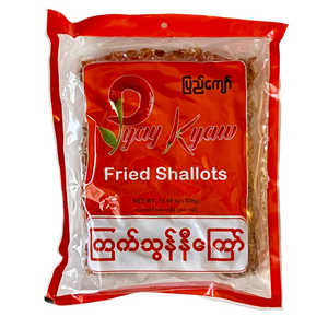 2017 Fried Shallots- Pyay Kyaw (300g) 28 pieces/case ပြည်ကျော် ကြက်သွန် နီ ကြော်