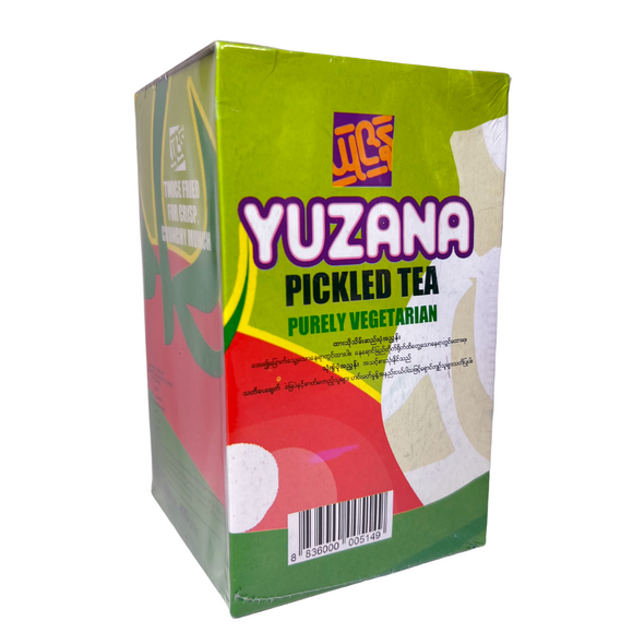 2012 Tea Leaf Salad Kit (Sweet) - Yuzana (495g) 24pieces/case ယုဇန လက်ဖက်နှင့်အကြော်အချိုဘူ: